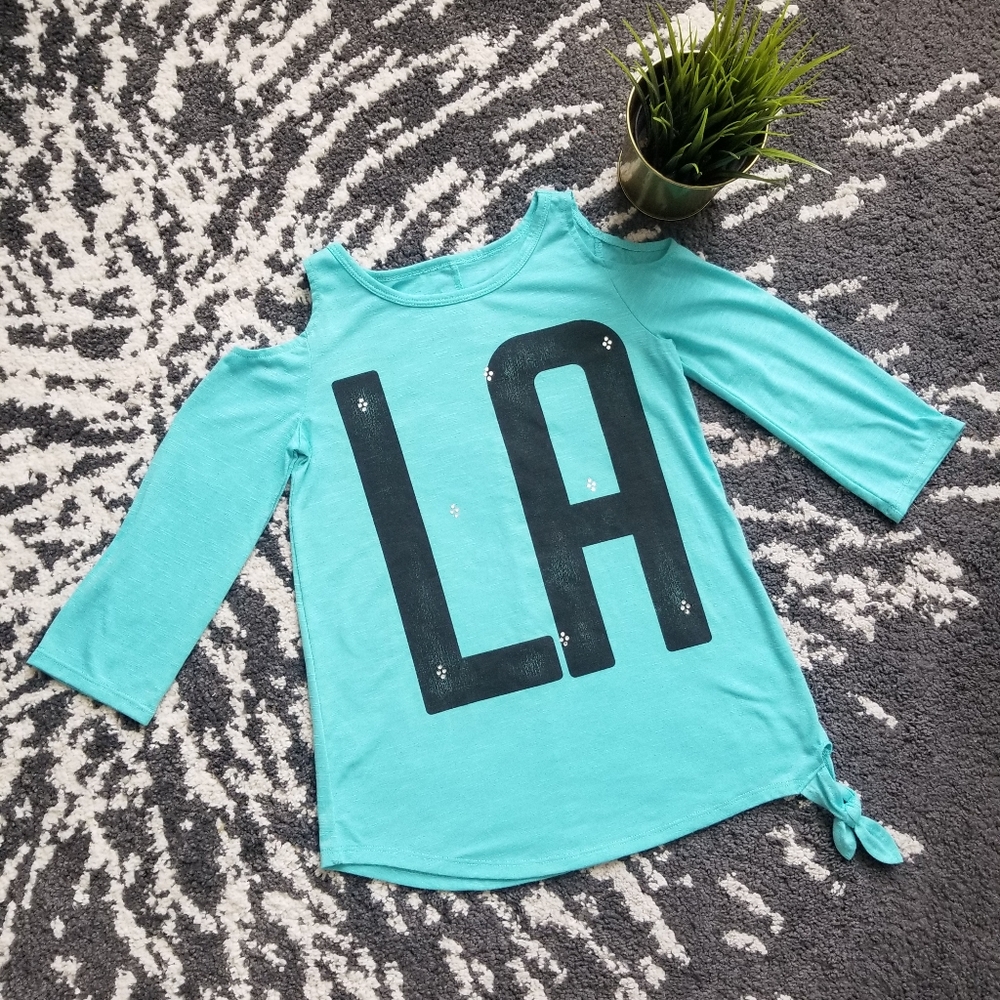 Cold shoulder blouse
